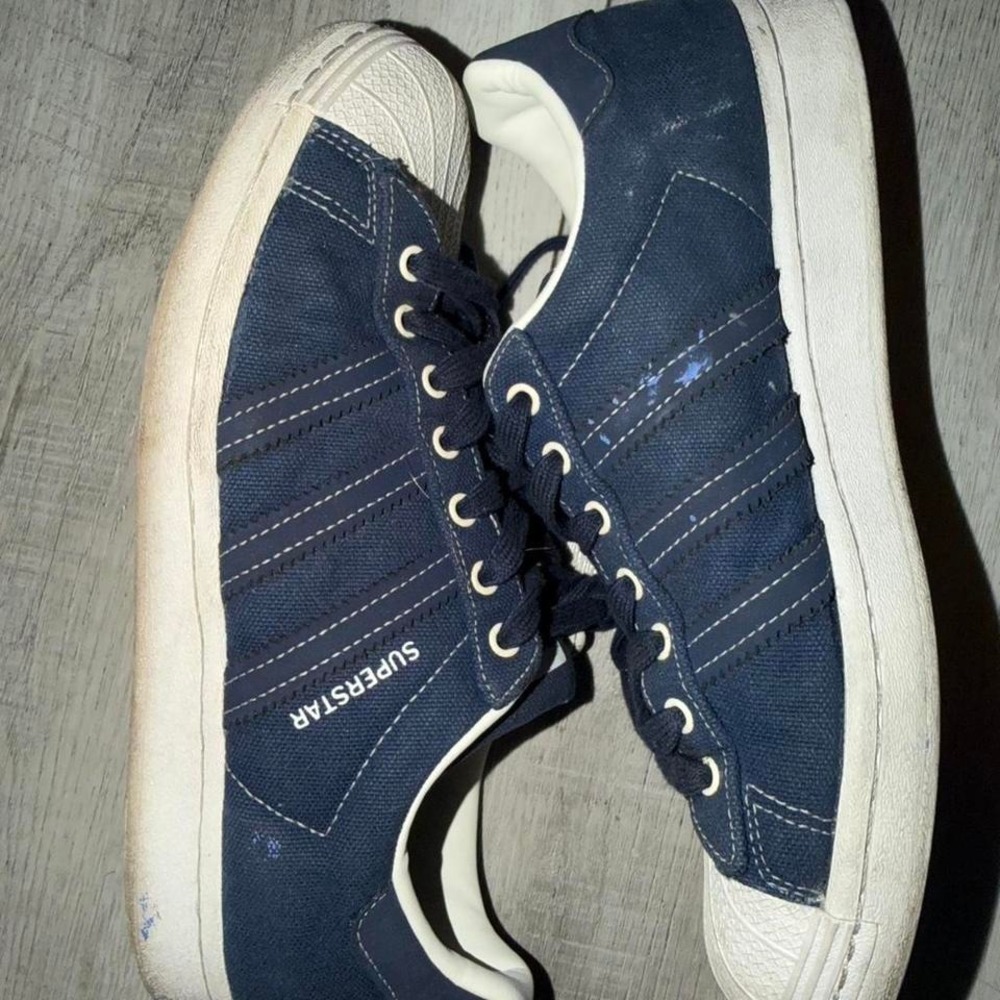Adidas Originals Men's Superstar Sneakers Shoes EVH 791004 Size 8‎ 1/2